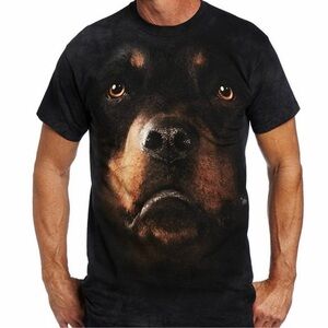 The Mountain Rottweiler Metzgerhund German Animal Dog Cotton T-Shirt Size XL NEW